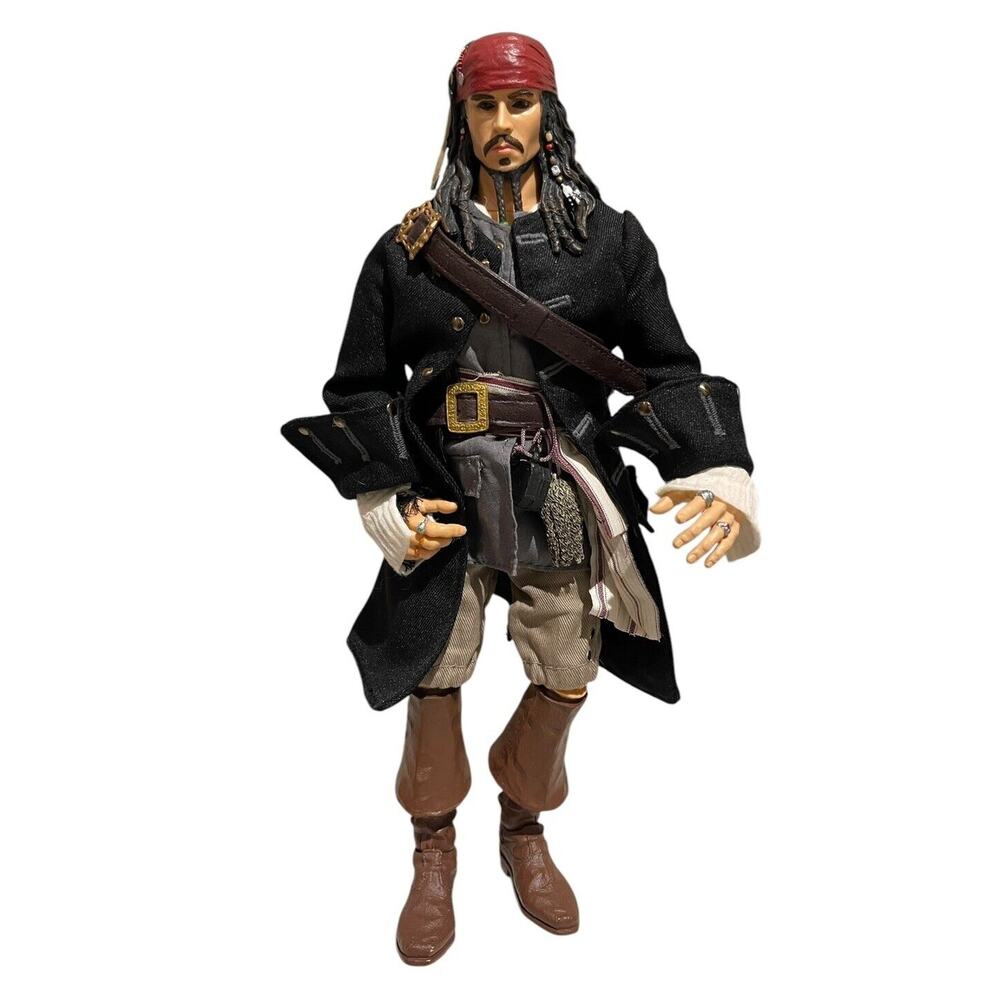 12" Jack Sparrow Pirates of the Caribbean 2006 Action Figure - loose